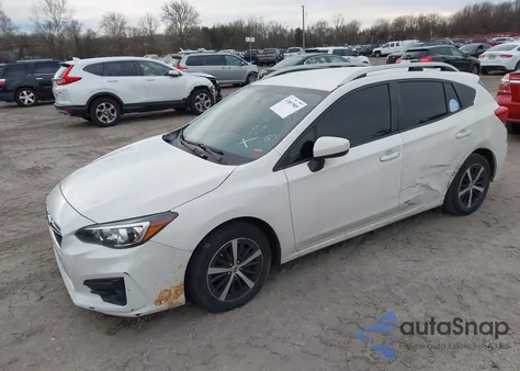 2019 Subaru Impreza 2.0I Premium from USA, damaged, VIN 4S3GTAD66K3731480
